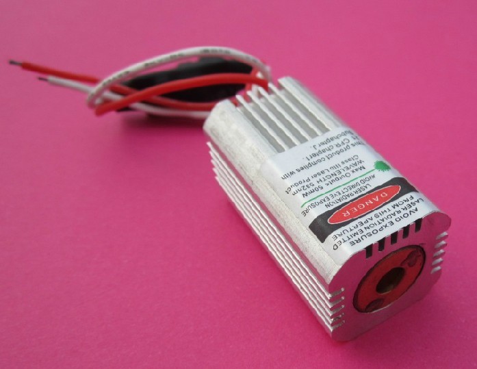 532nm 50mw 녹색 Laser Dot 12V